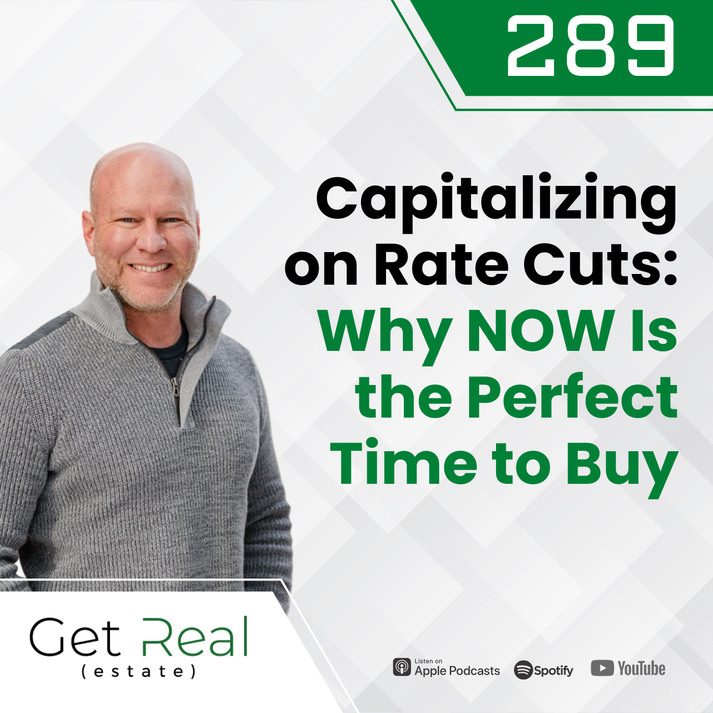 #289: Capitalizing on Rate Cuts: Why NOW Is the Perfect Time to Buy