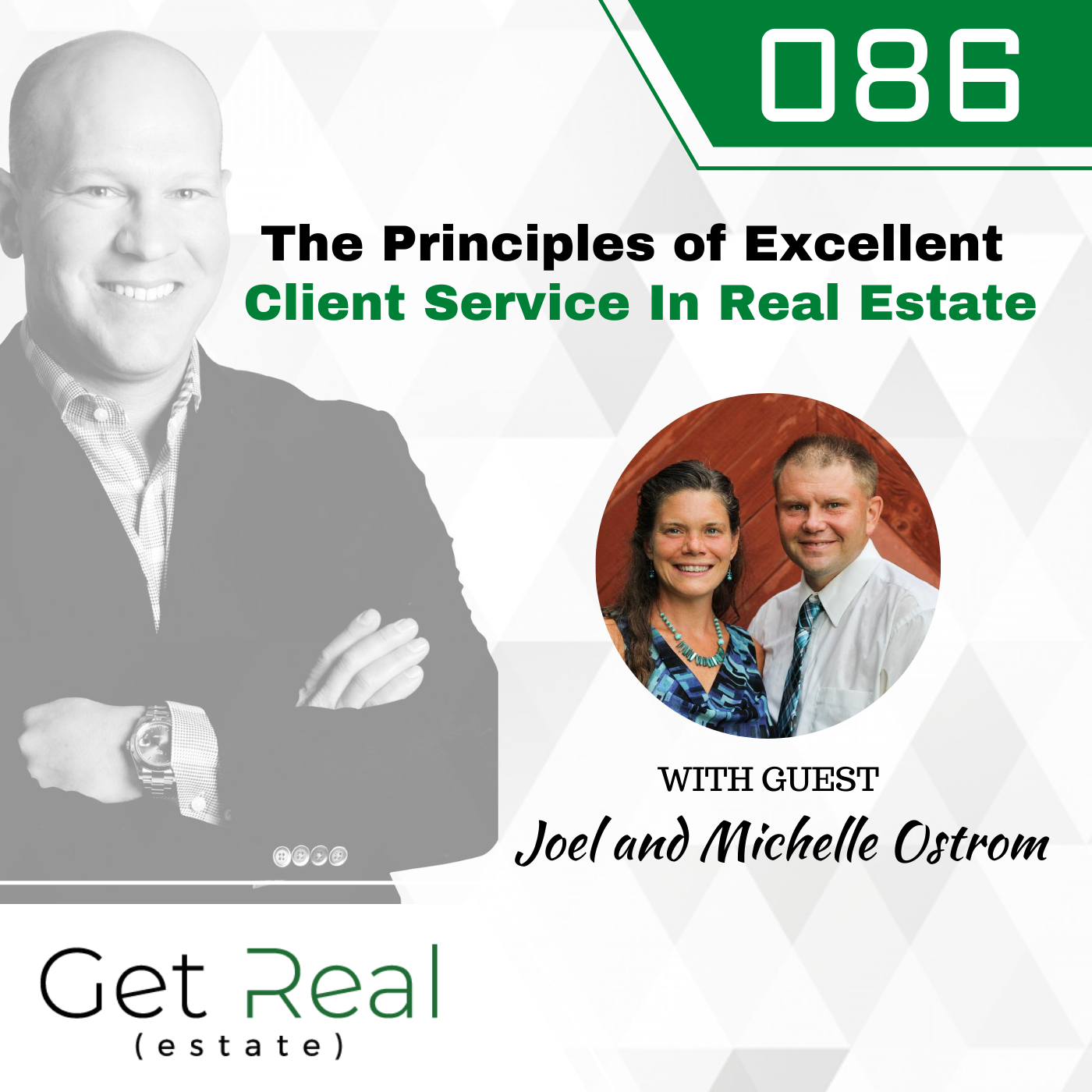 #086: The Principles Of Excellent Client Service In Real Estate With Joel and Michelle Ostrom